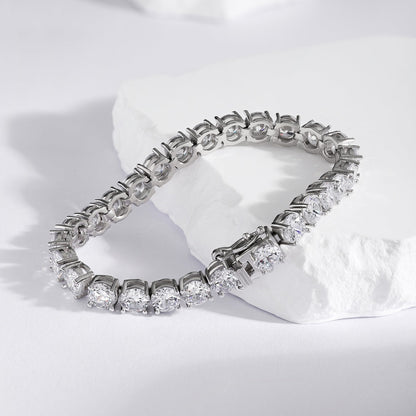 [Lucky Star]0.75 Carat Dazzling Round Cut Wedding Bracelet