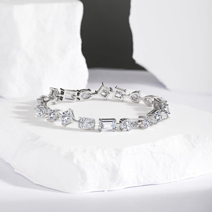 [Lucky Star]Unique Exquisite Multi Cut Daily Bracelet