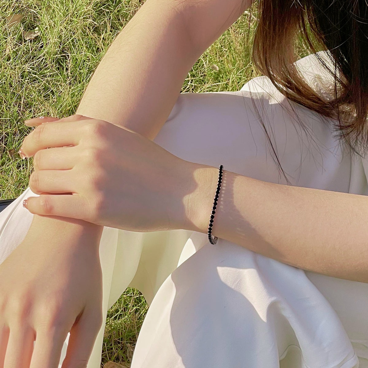 [Lucky Star]Radiant Colorful Round Cut Party Bracelet