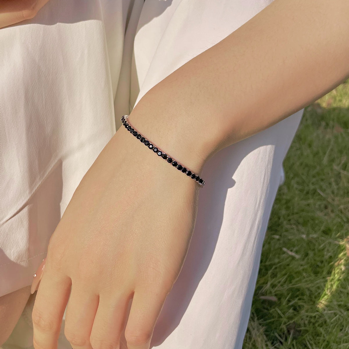[Lucky Star]Radiant Colorful Round Cut Party Bracelet