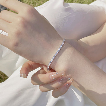 [Lucky Star]Radiant Colorful Round Cut Party Bracelet