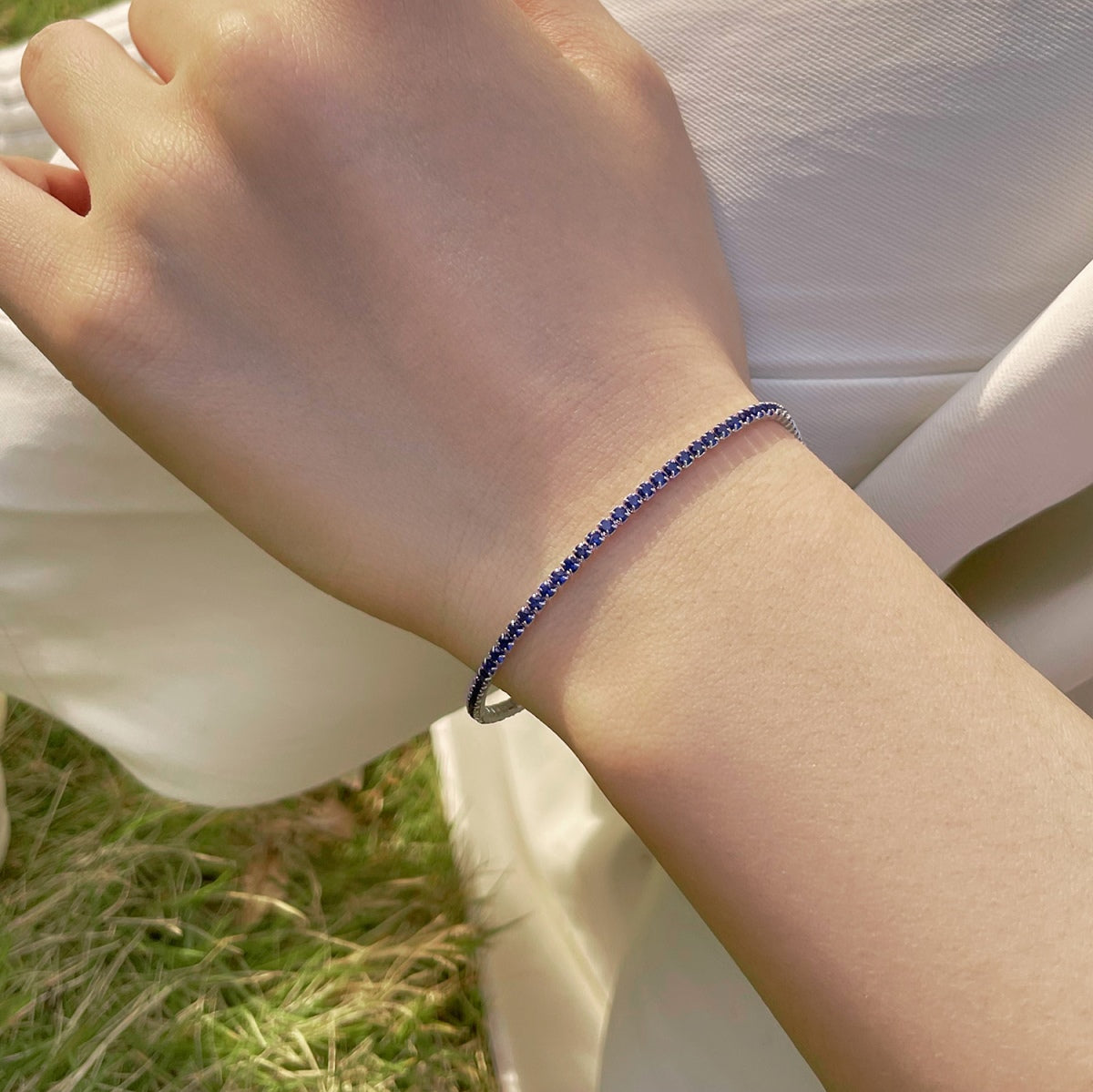 [Lucky Star]Radiant Colorful Round Cut Party Bracelet