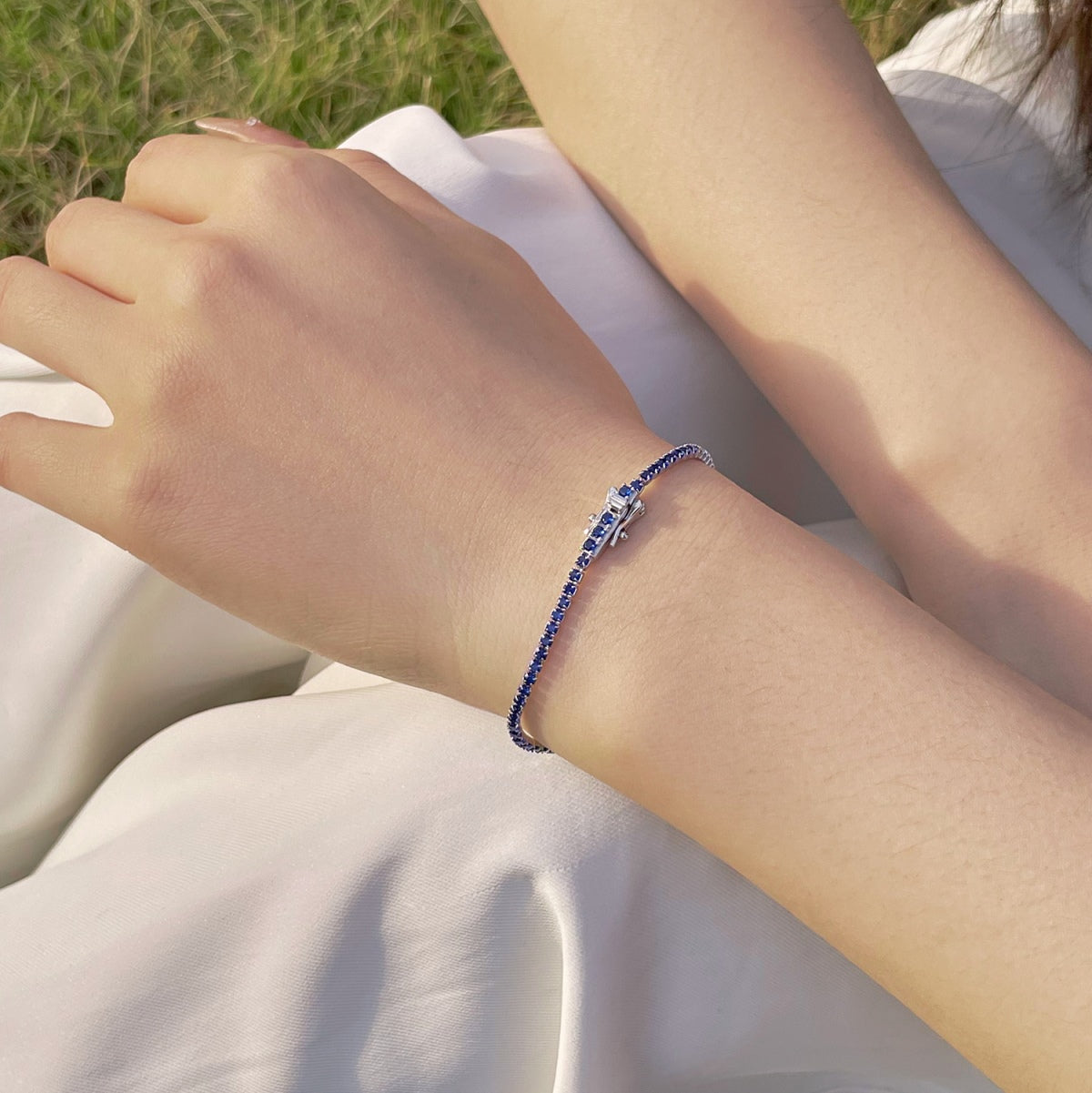 [Lucky Star]Radiant Colorful Round Cut Party Bracelet