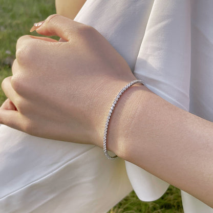 [Lucky Star]Radiant Colorful Round Cut Party Bracelet