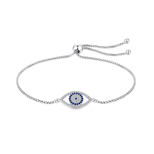 [Lucky Star]Dazzling Eye Shape Necklace