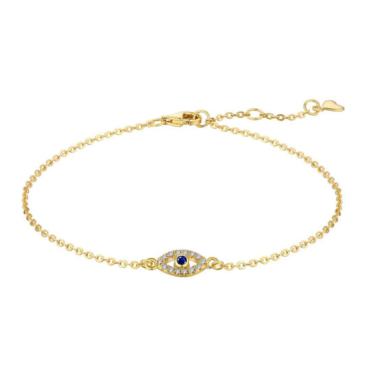 [Lucky Star]Evil Eye Shape Necklace