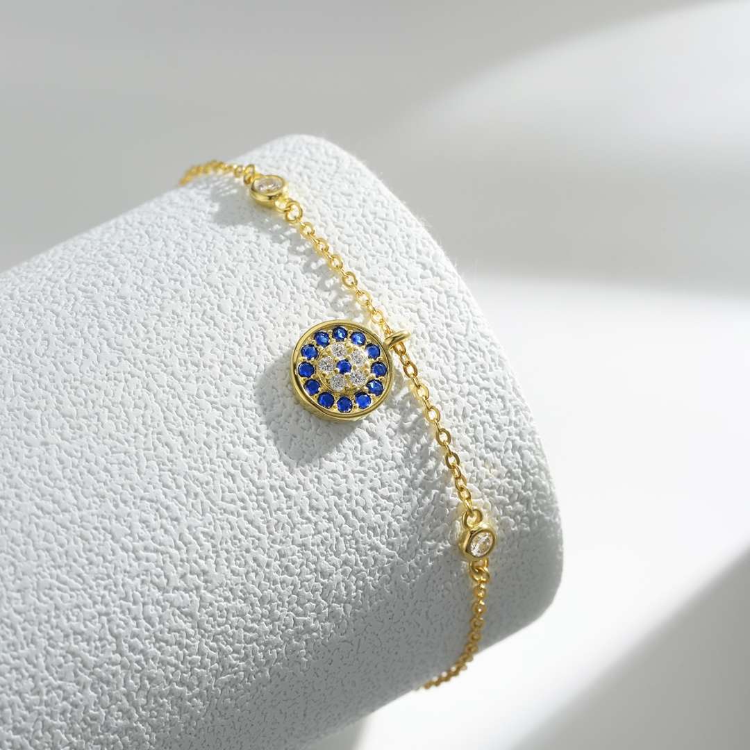 [Lucky Star]Devil's Eye Round Shape Bracelet