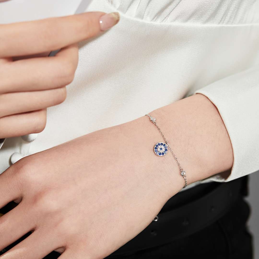 [Lucky Star]Devil's Eye Round Shape Bracelet