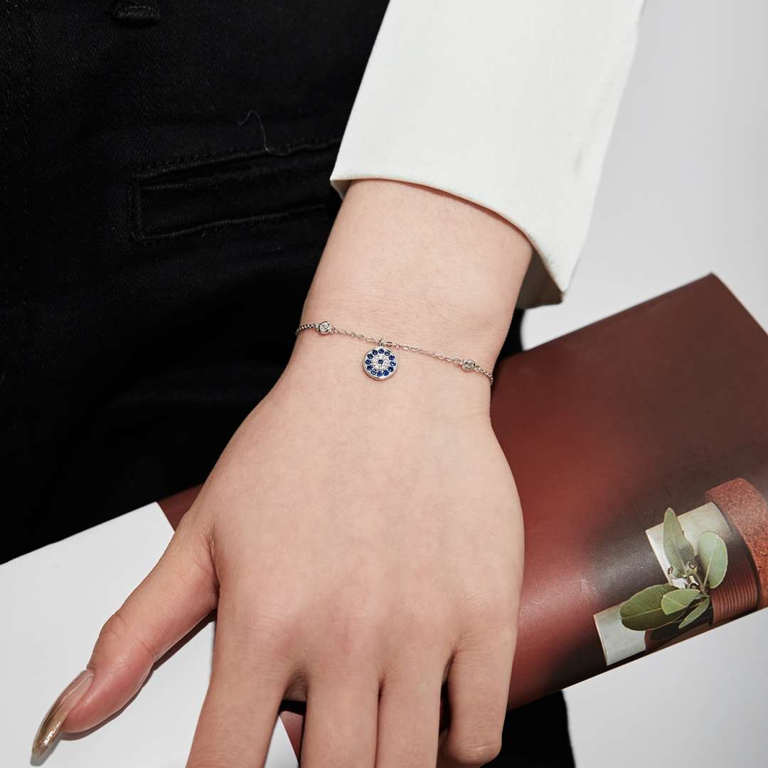 [Lucky Star]Devil's Eye Round Shape Bracelet