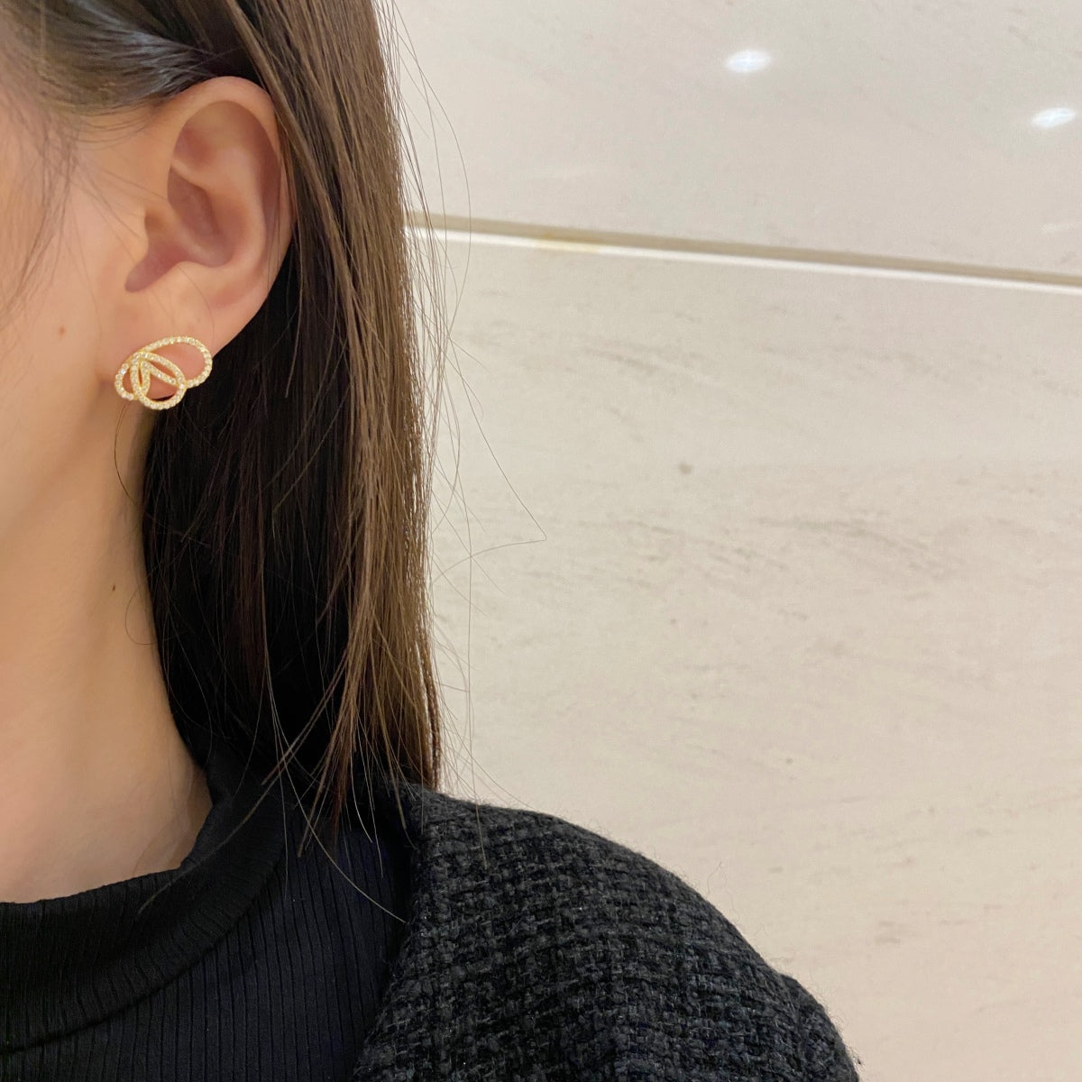[Lucky Star]Exquisite Butterfly Shape Earrings