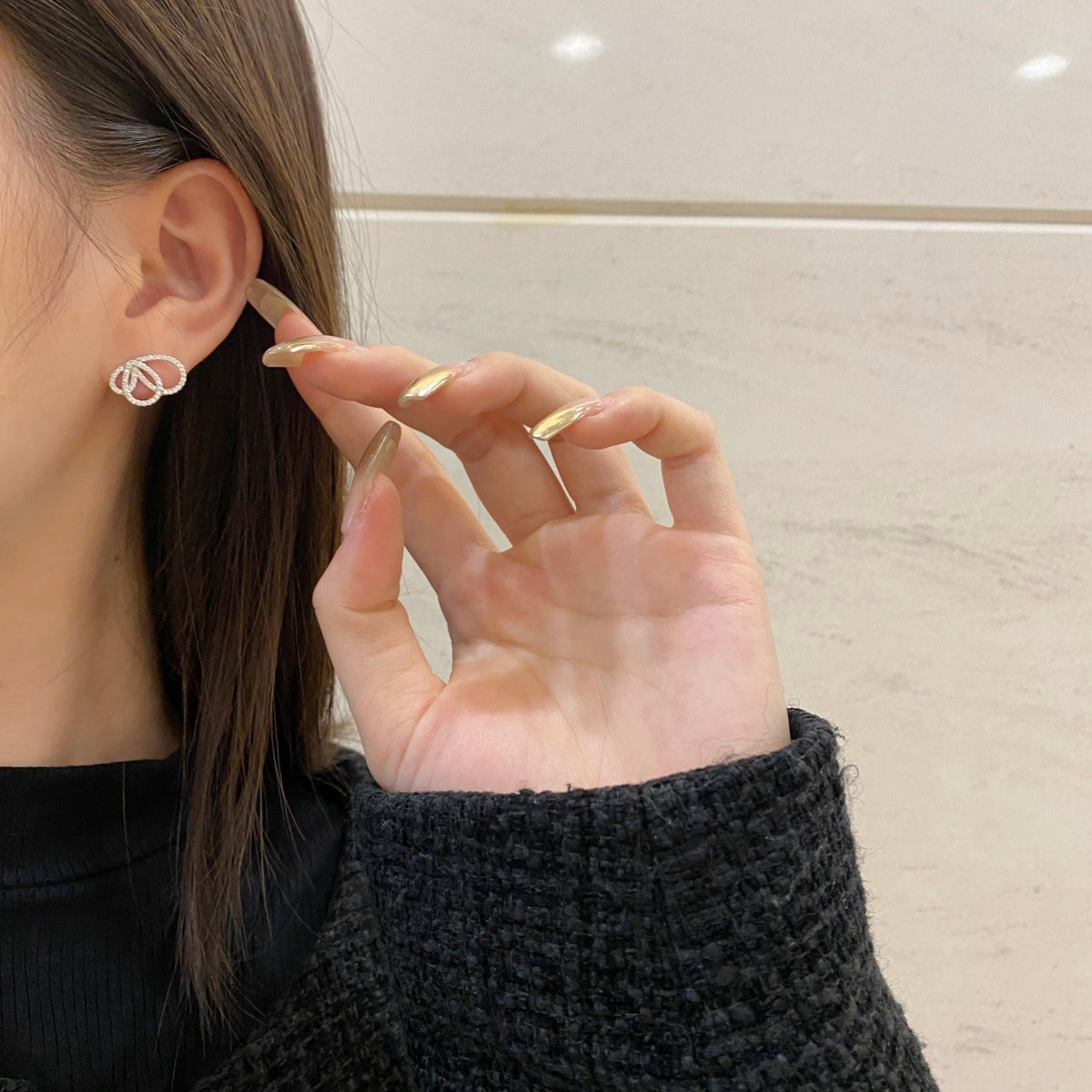 [Lucky Star]Exquisite Butterfly Shape Earrings