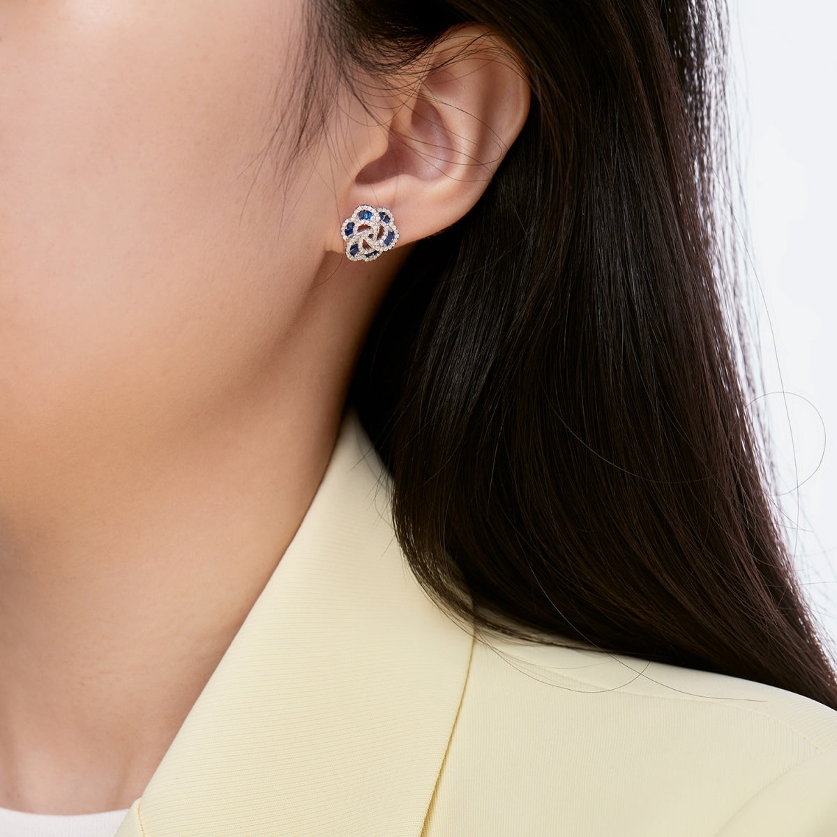 [Lucky Star]Exquisite Flower Shape Daily Earrings