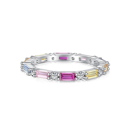 [Lucky Star]Lively In Shades Elegant Radiant Cut Daily Ring