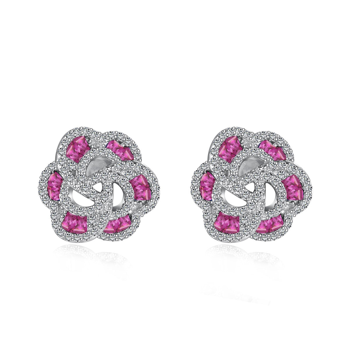 [Lucky Star]Exquisite Flower Shape Daily Earrings