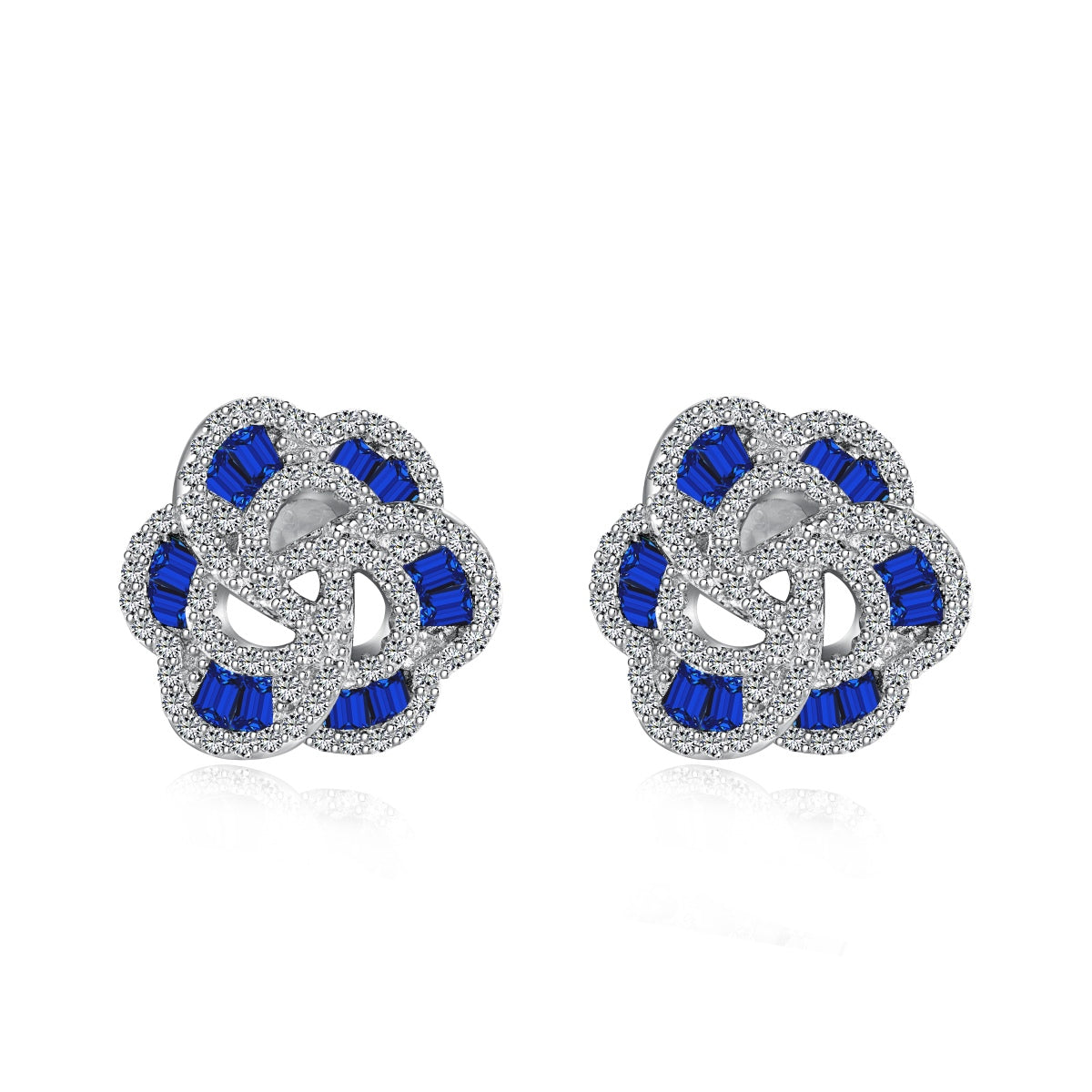 [Lucky Star]Exquisite Flower Shape Daily Earrings