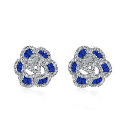 [Lucky Star]Exquisite Flower Shape Daily Earrings