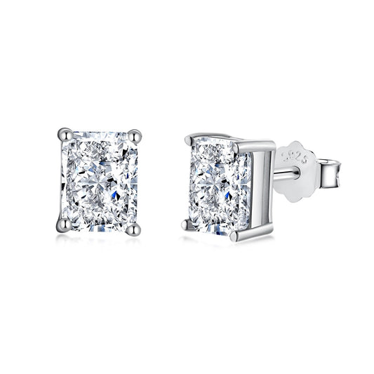 [Lucky Star]Radiant Luxurious Princess Cut Daily Earrings