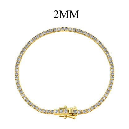 [Lucky Star]Radiant Colorful Round Cut Party Bracelet