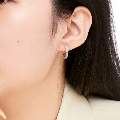 [Lucky Star]Radiant Colorful Round Cut Earrings