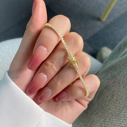 [Lucky Star]Radiant Colorful Round Cut Party Bracelet