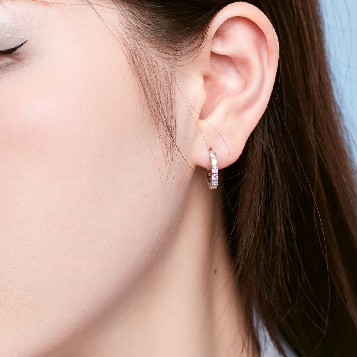 [Lucky Star]Radiant Colorful Round Cut Earrings