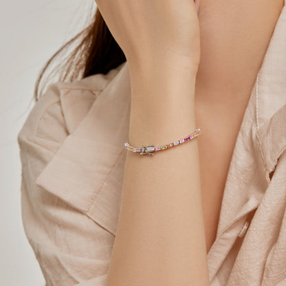 [Lucky Star]Delicate Romantic Heart Shape Lover Bracelet