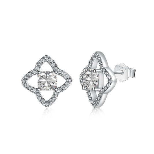 [Lucky Star]Elegant Star Shape Princess Cut Daily Earrings