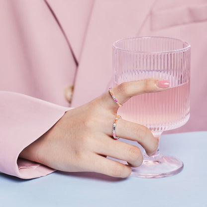 [Lucky Star]Lively In Shades Elegant Radiant Cut Daily Ring