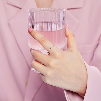 [Lucky Star]Lively In Shades Elegant Radiant Cut Daily Ring