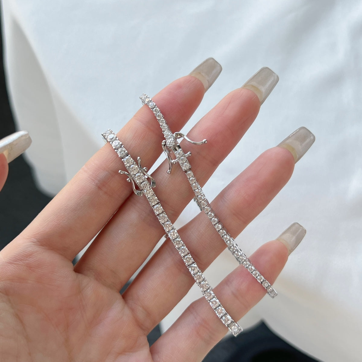 [Lucky Star]Dazzling Exquisite Round Cut Daily Bracelet