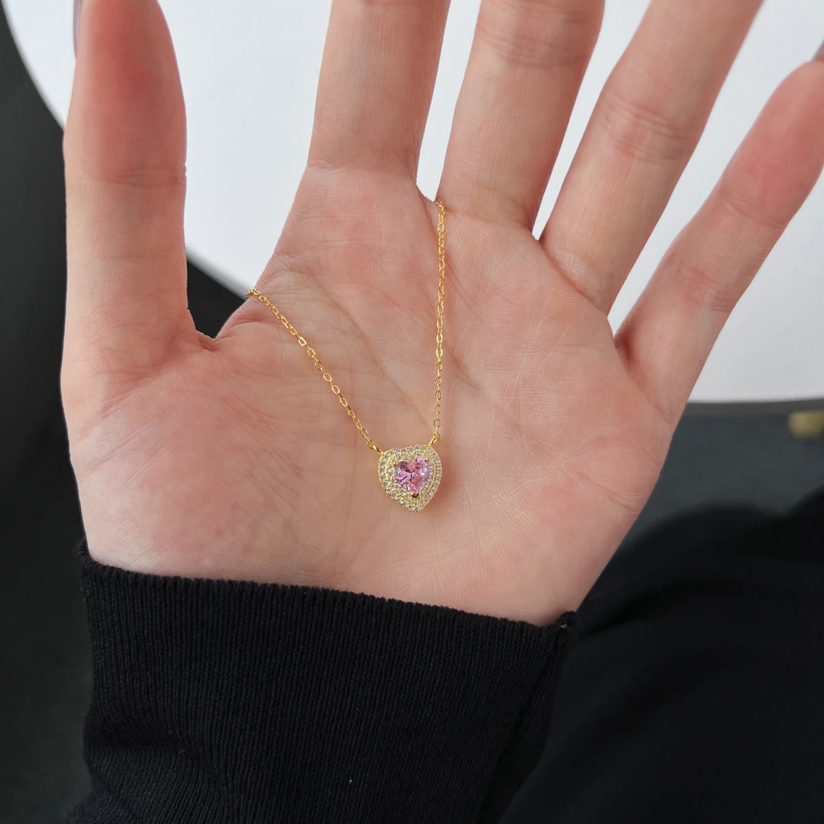 [Lucky Star]Exquisite Heart Shape Necklace