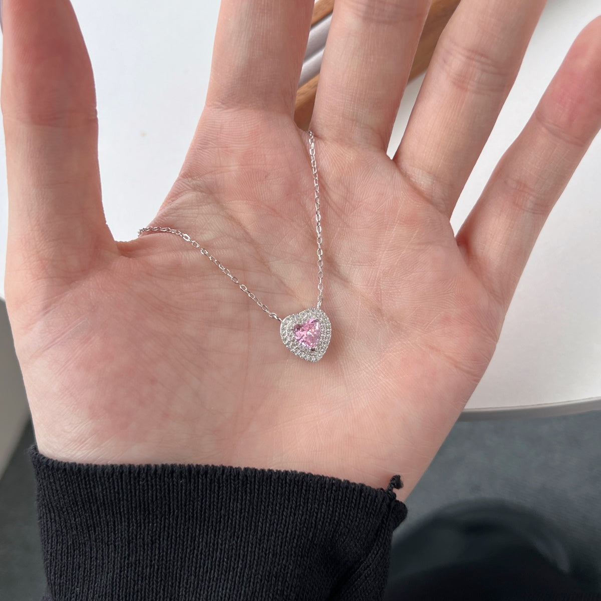 [Lucky Star]Exquisite Heart Shape Necklace