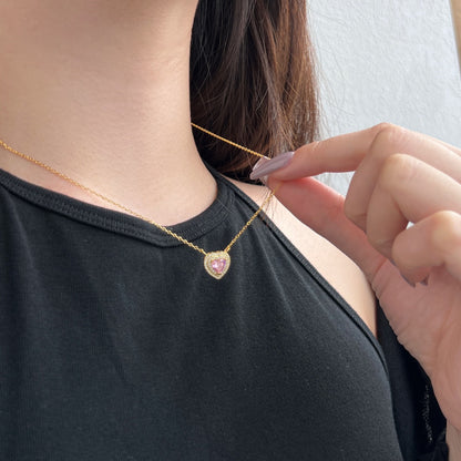 [Lucky Star]Exquisite Heart Shape Necklace