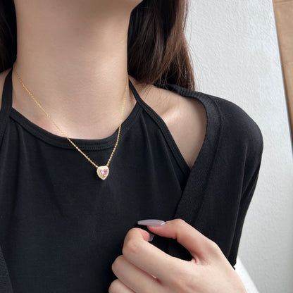 [Lucky Star]Exquisite Heart Shape Necklace