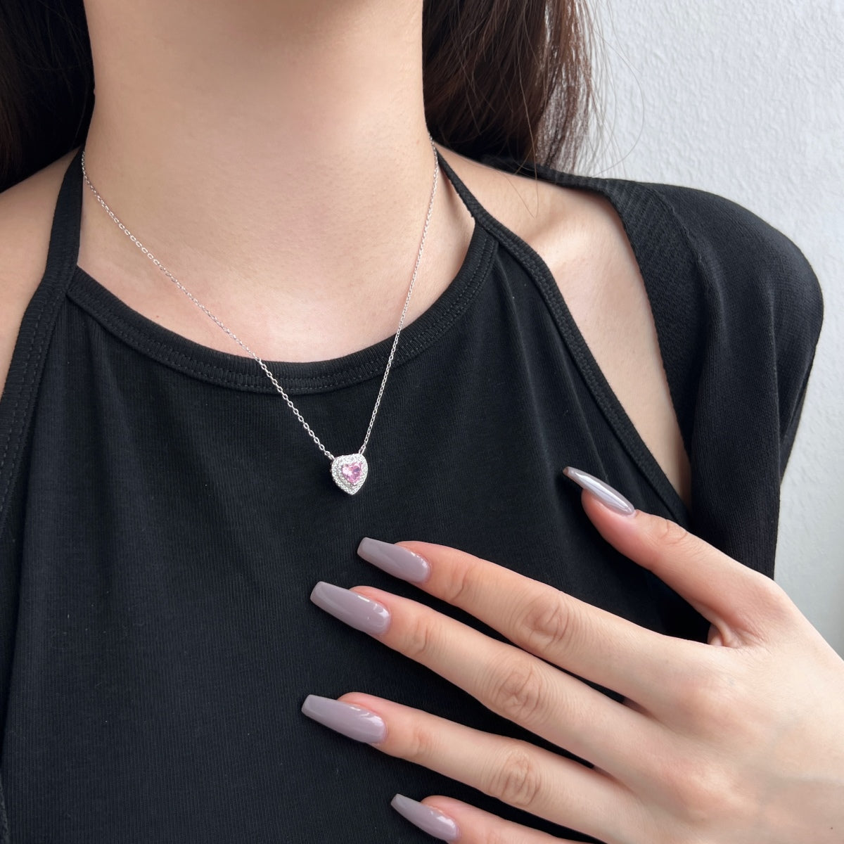 [Lucky Star]Exquisite Heart Shape Necklace