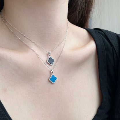 [Lucky Star]Dainty Flower Shape Necklace