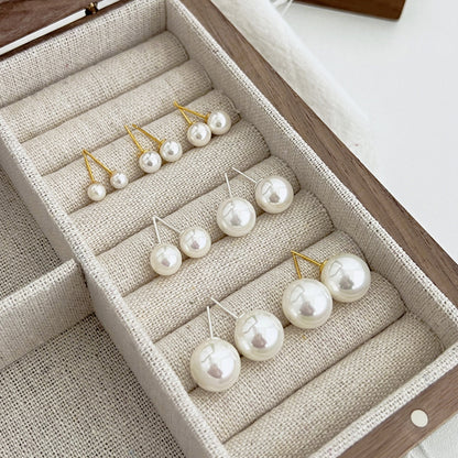 [Lucky Star]Delicate Pearl Earrings