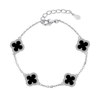 [Lucky Star]Four-Leaf Clover Exquisite Bracelet