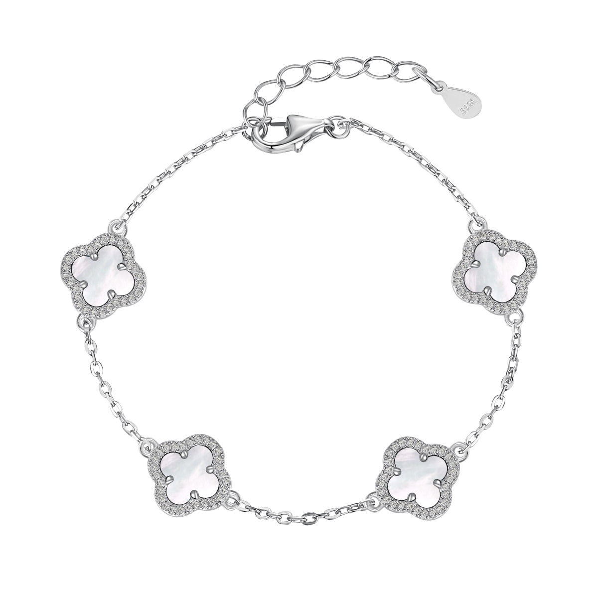 [Lucky Star]Four-Leaf Clover Exquisite Bracelet