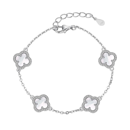 [Lucky Star]Four-Leaf Clover Exquisite Bracelet