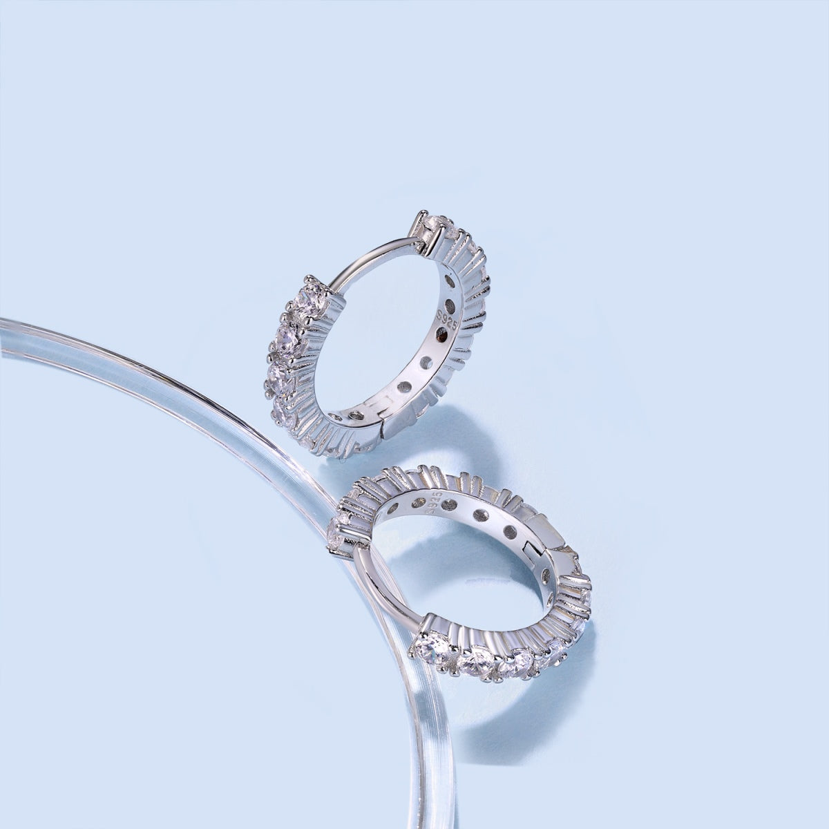 [Lucky Star]Radiant Colorful Round Cut Earrings