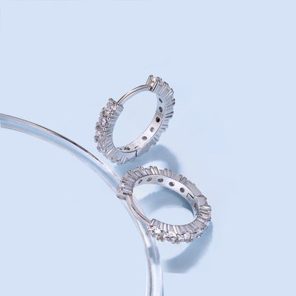 [Lucky Star]Radiant Colorful Round Cut Earrings