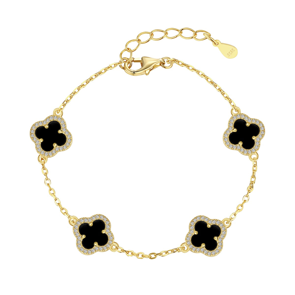 [Lucky Star]Four-Leaf Clover Exquisite Bracelet