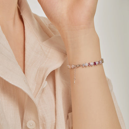 [Lucky Star]Radiant Colorful Round Shape Daily Bracelet