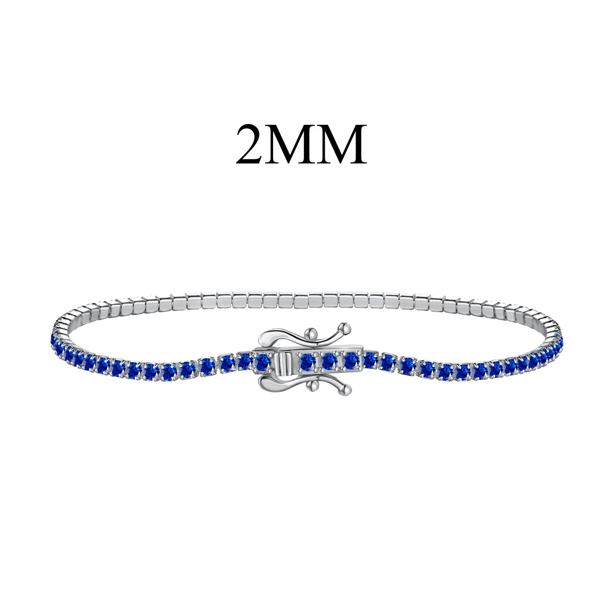 [Lucky Star]Radiant Colorful Round Cut Party Bracelet