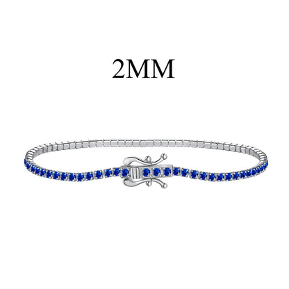 [Lucky Star]Radiant Colorful Round Cut Party Bracelet