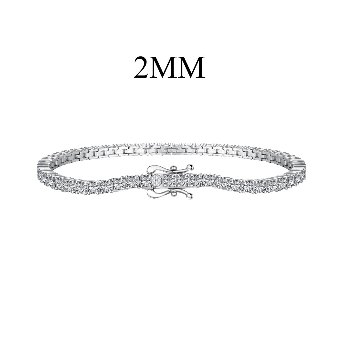[Lucky Star]Dazzling Exquisite Round Cut Daily Bracelet