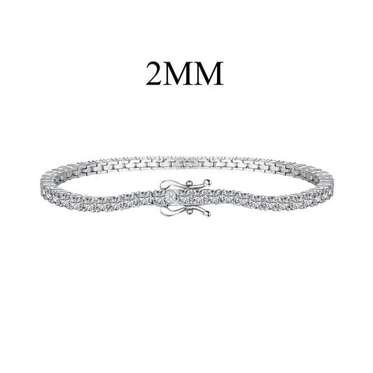 [Lucky Star]Dazzling Exquisite Round Cut Daily Bracelet