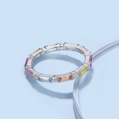 [Lucky Star]Lively In Shades Elegant Radiant Cut Daily Ring