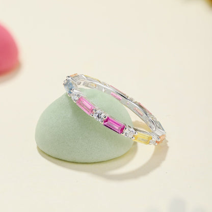 [Lucky Star]Lively In Shades Elegant Radiant Cut Daily Ring
